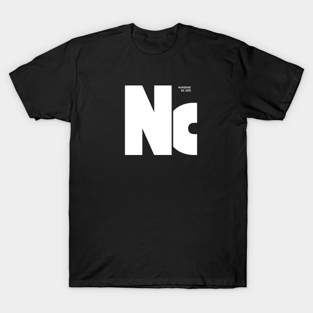 Nonsense Founder Logo T-Shirt by NonsenseArt